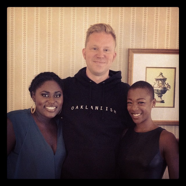 photo chilling with Danielle Brooks & Samira Wiley