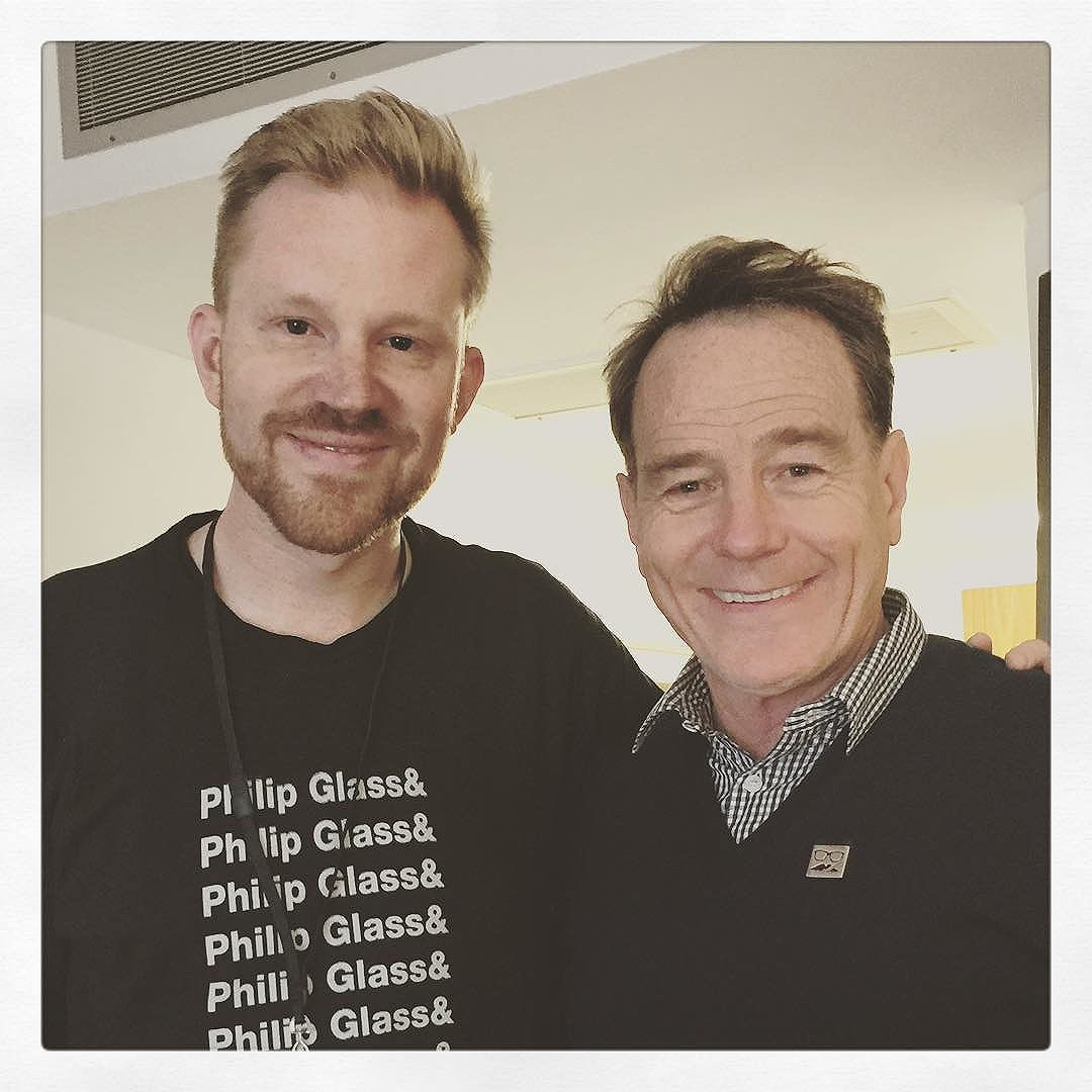 photo chilling with Bryan Cranston #3